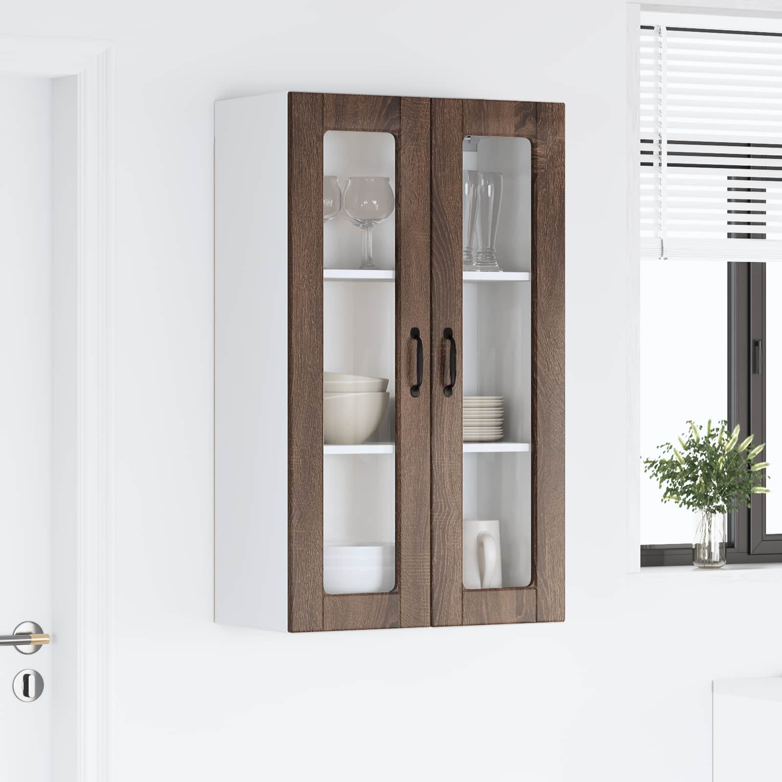 vidaXL Virtuves Skapis Brūns ozols 60 x 31 x 100 cm Inženierijas koks