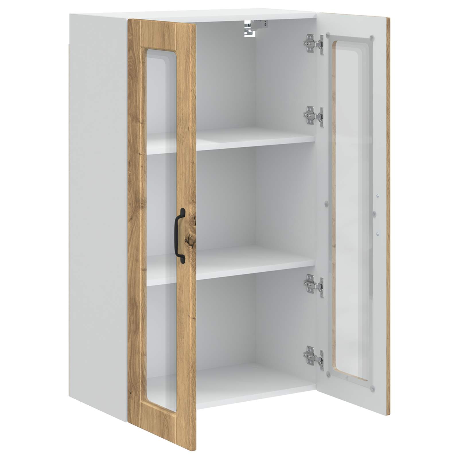 vidaXL Virtuves Skapis ar plauktu Artisānā ozols 60 x 31 x 100 cm